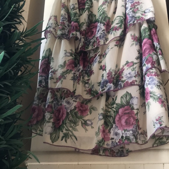 Blue Sketch Sundress - Picture 7 of 14